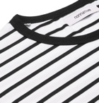 nonnative - Dweller Striped Cotton-Jersey T-Shirt - Men - Black