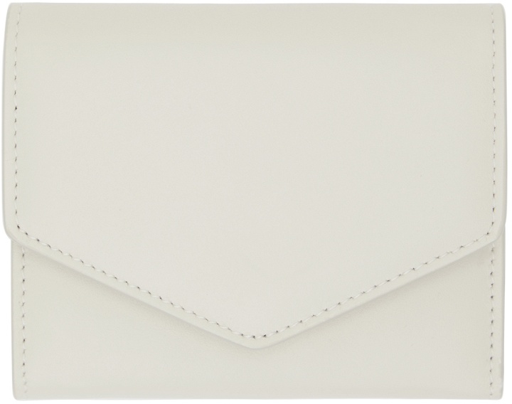 Photo: Maison Margiela Off-White Envelope Wallet