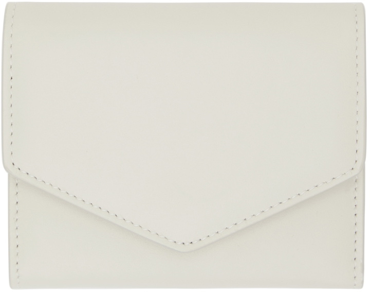 Photo: Maison Margiela Off-White Envelope Wallet