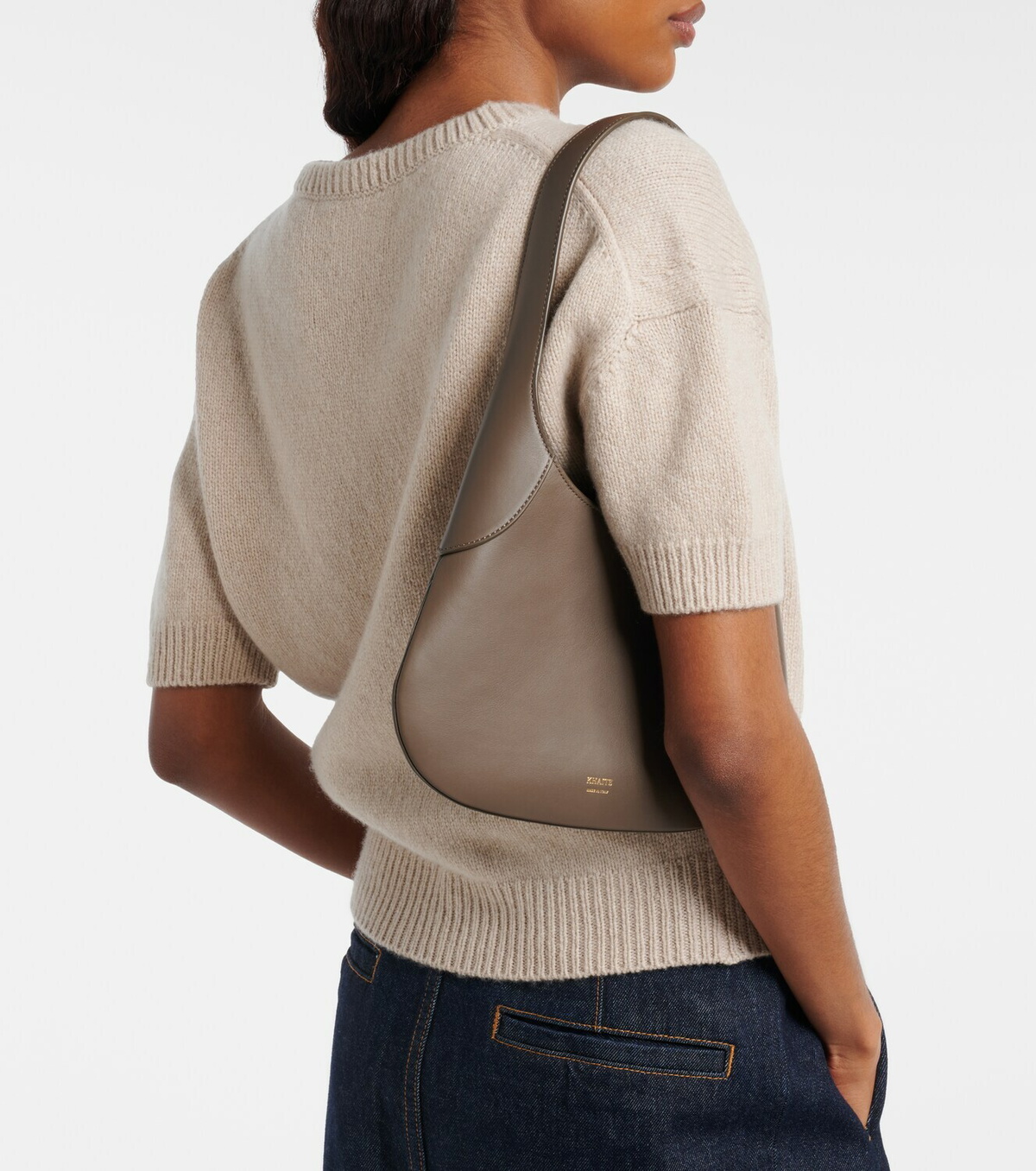 Khaite Joan Small leather shoulder bag