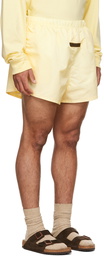 Fear of God ESSENTIALS Yellow Nylon Shorts