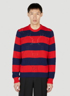 Gucci - Striped Sweater in Red