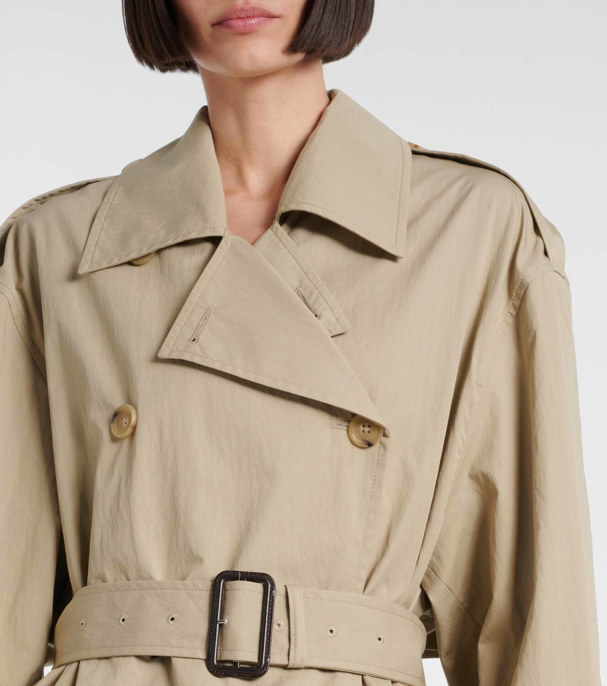 Toteme Cotton blend trench coat Toteme