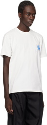 ADER error White Crystal-Cut T-Shirt