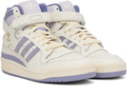 adidas Originals White & Purple Forum 84 Sneakers