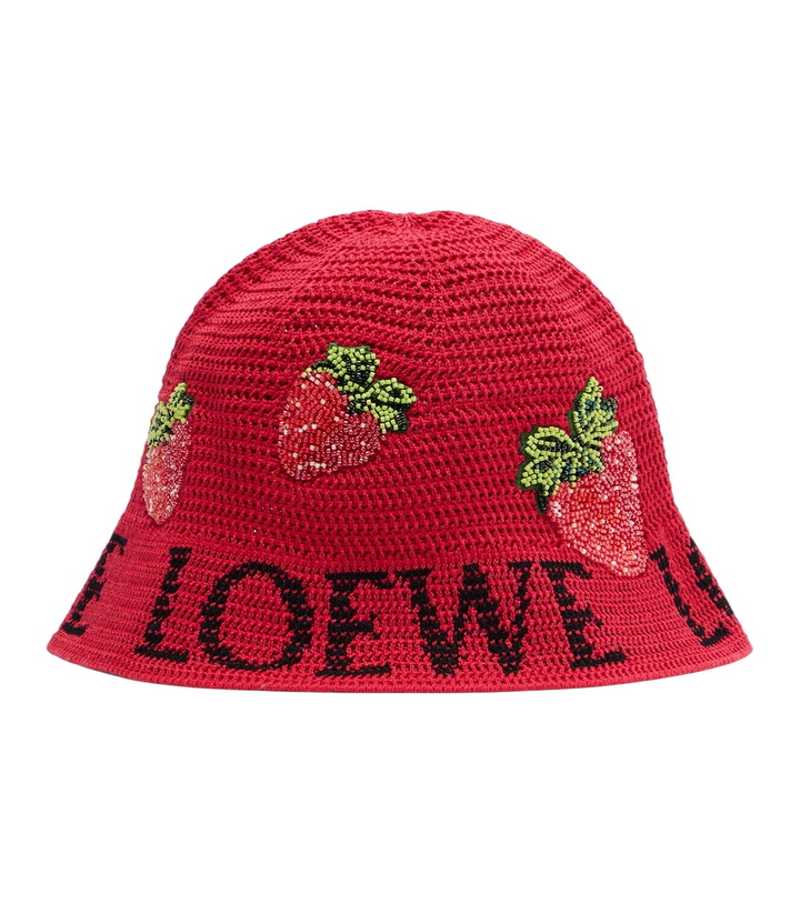 Photo: Loewe Paula's Ibiza crochet cotton bucket hat