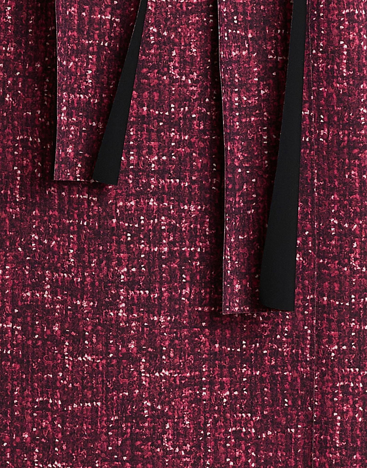 Chiara Boni La Petite Robe Womens Overcoat & Trench Coat Garnet