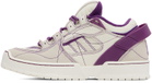NEEDLES Off-White & Purple DC Shoes Edition Spectre Sneakers