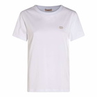 TwinSet White Cotton T-shirt