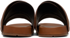 Bottega Veneta Brown Bridge Mule Sandals