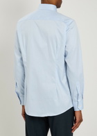 Eton Cotton-twill Shirt Light Blue