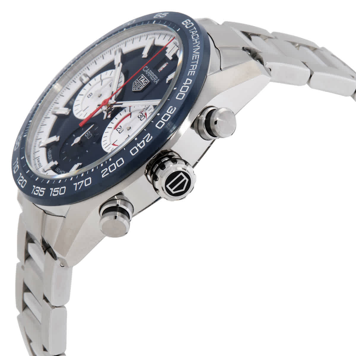 Tag Heuer Carrera Chronograph Automatic Blue Dial Mens Watch CBN2A1E.BA0643