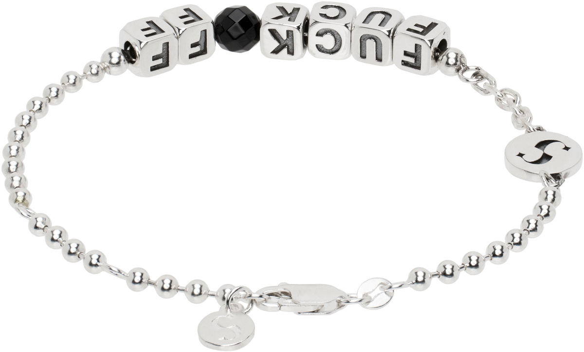 Stolen Girlfriends Club Silver No Apologies Bracelet