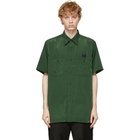 Needles Green Satin Work Shirt