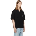 Represent Black 'Love And Kisses' Resort Shirt