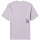 Objects IV Life Men's Waffle T-Shirt in Lavender Marl