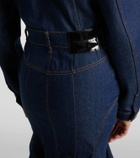 Nina Ricci Denim midi skirt