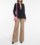 Victoria Beckham - Chain-embellished wool sweater