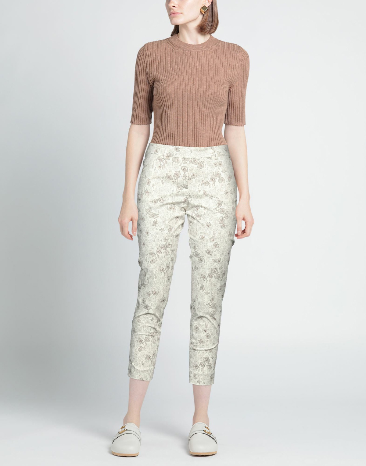 Peserico Easy Womens Pants in White