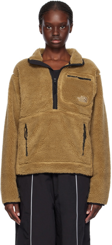 Photo: The North Face Tan Extreme Pile Sweatshirt