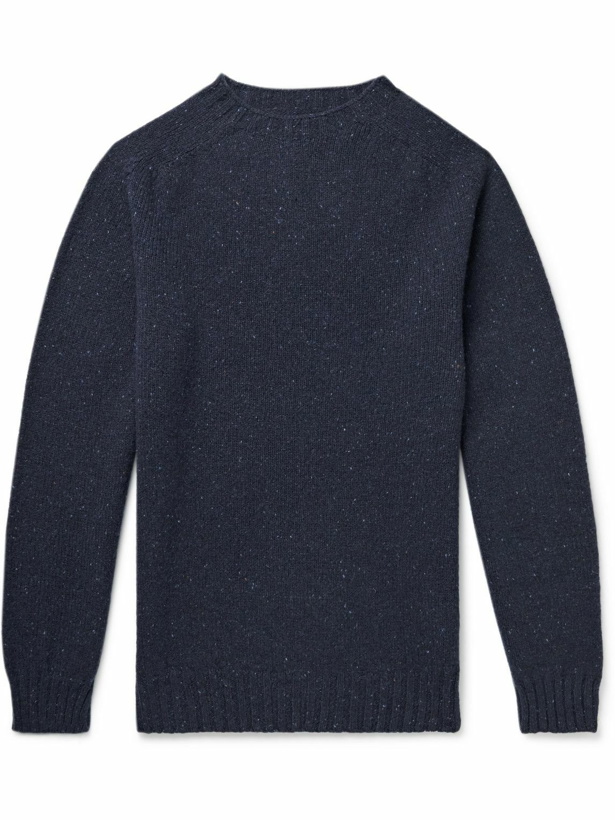 Photo: Howlin' - Terry Wool Sweater - Blue