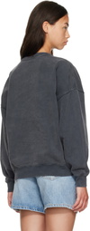 ANINE BING Black Miles New Classic Sweatshirt