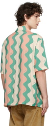 Drôle De Monsieur Green Zig Zag Shirt