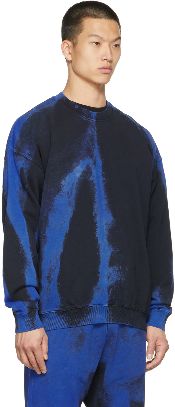 Diesel blue sweatshirt hot sale