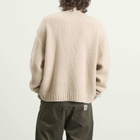 Bound Men's Cropped Wool Jumper in Sand