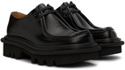 Dries Van Noten Black Leather Derbys