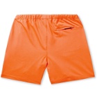 Club Monaco - Stretch-Jersey Drawstring Shorts - Orange