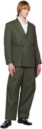 Marina Yee Khaki Origami Blazer