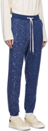 John Elliott Blue Spec Wool LA Lounge Pants