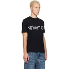 Off-White Black Bookish Scarf Regular T-shirt