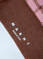Marni Logo Jacquard Socks