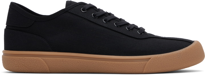 Photo: The Row Black Canvas Sneakers