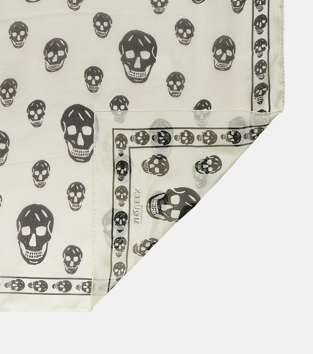 Alexander McQueen Printed silk scarf Alexander McQueen