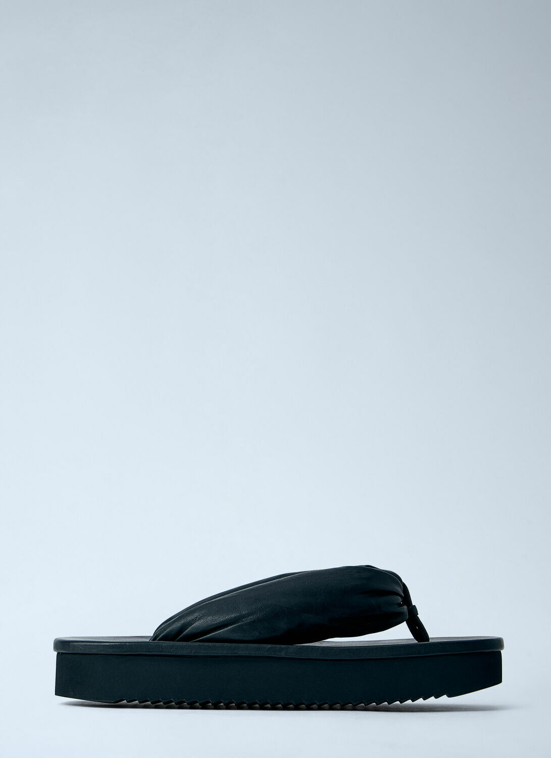 Rick Owens Hollywood Flip Flop Leather Sandals