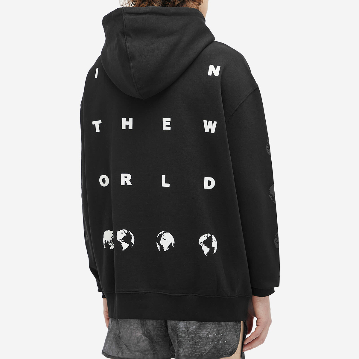 Over Over Men's Run the World Easy Hoodie in Black