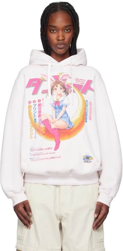 Photo: doublet Off-White Anime Print Hoodie