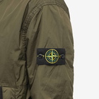 Stone Island Men's Crinkle Reps Hooded Jacket in Olive