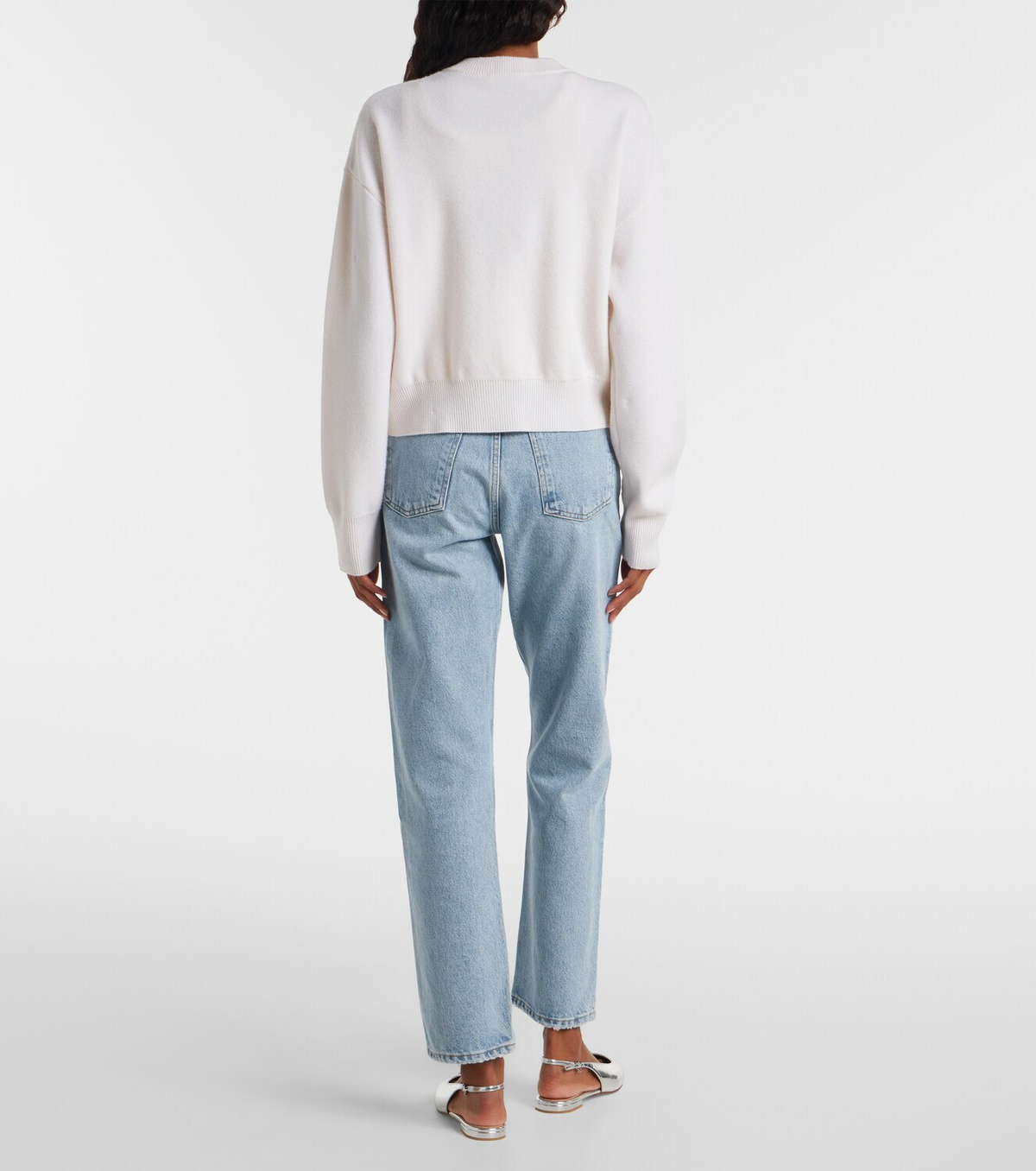 Rabanne Sequined wool and cashmere cardigan