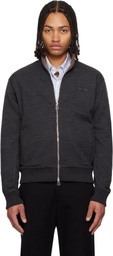 Givenchy Gray 'GIVENCHY Paris' Gros Grain Sweatshirt