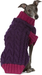 LISH Purple & Pink Large Wilmot Sweater