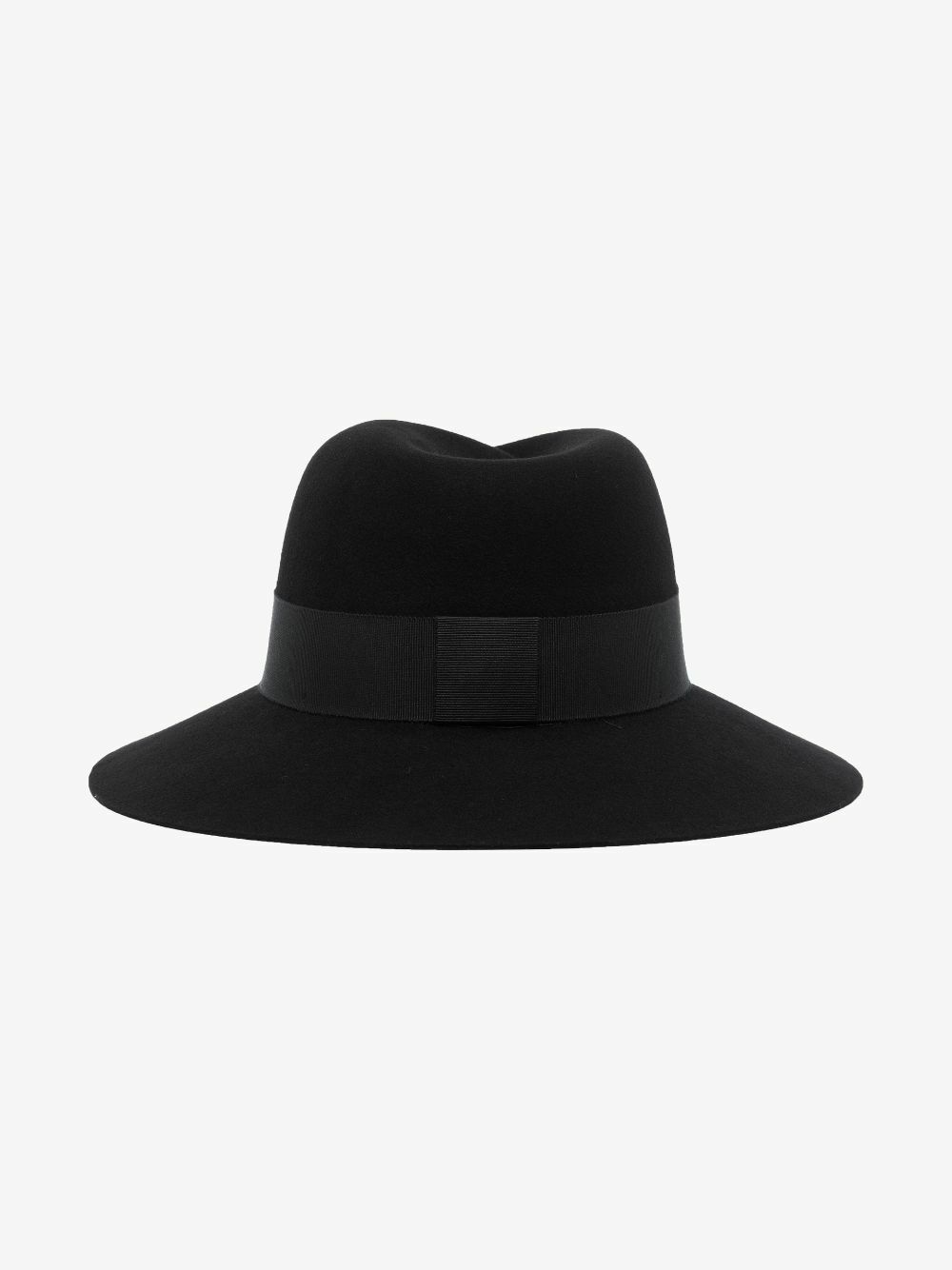 Maison Michel Black Virginie Fedora Hat