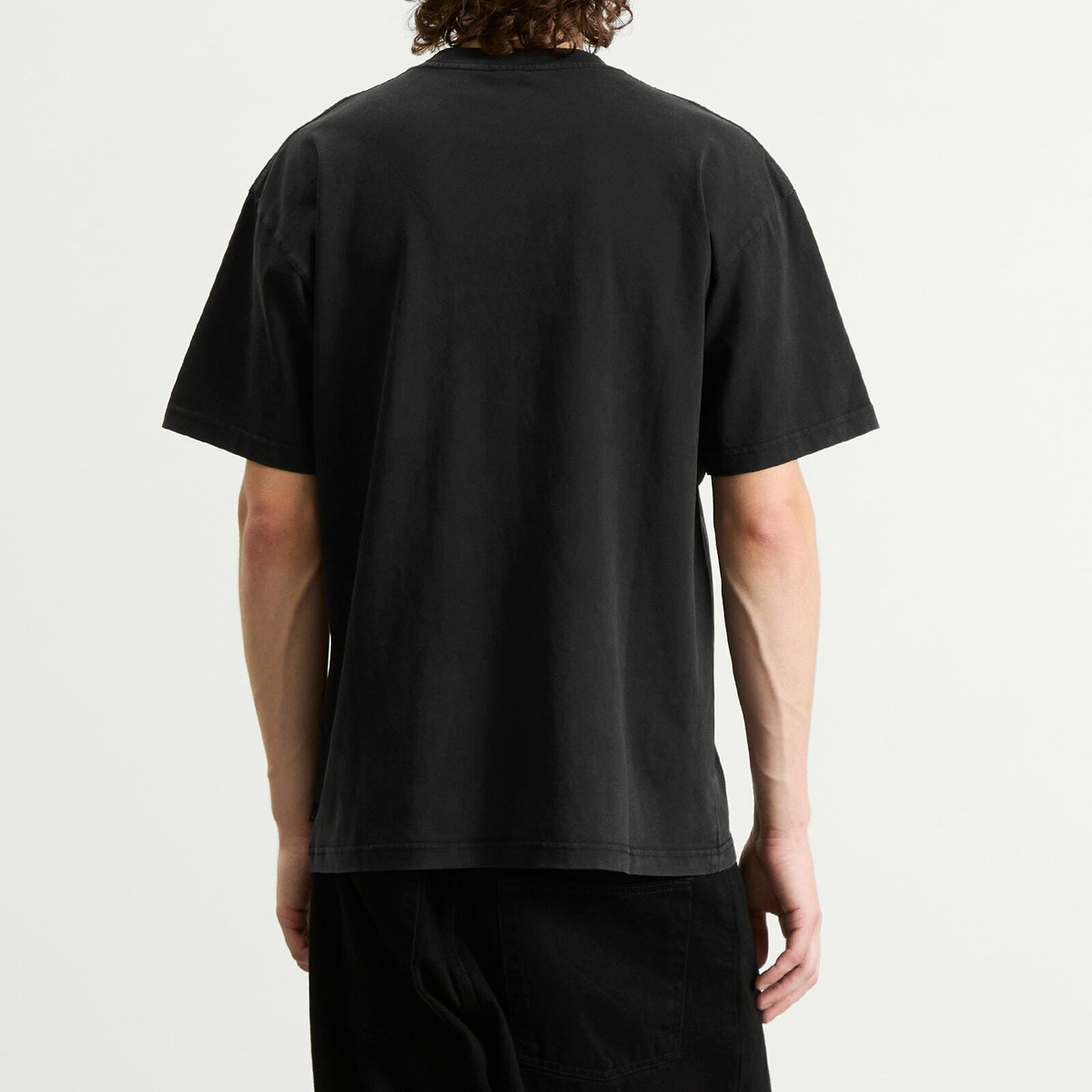 Patta Men's Gilded Acid Washed T-Shirt in Black