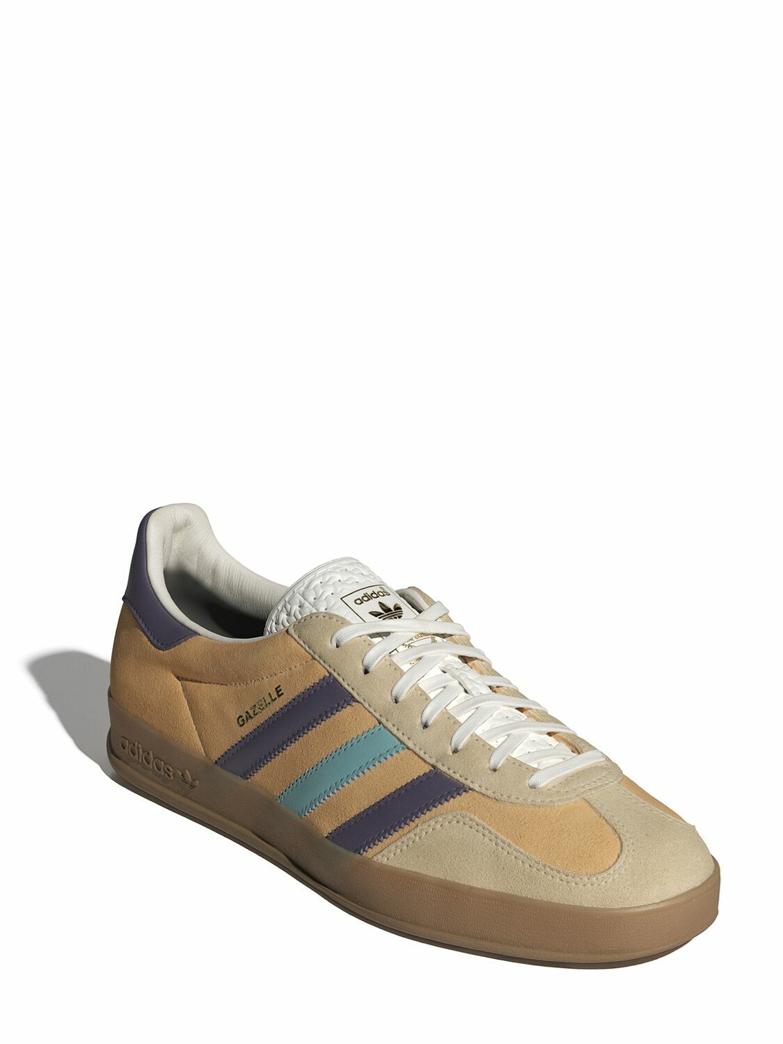 adidas gazelle silver green womens Gazelle Trainers in Gold Beige/Brown/Gold | adidas Originals