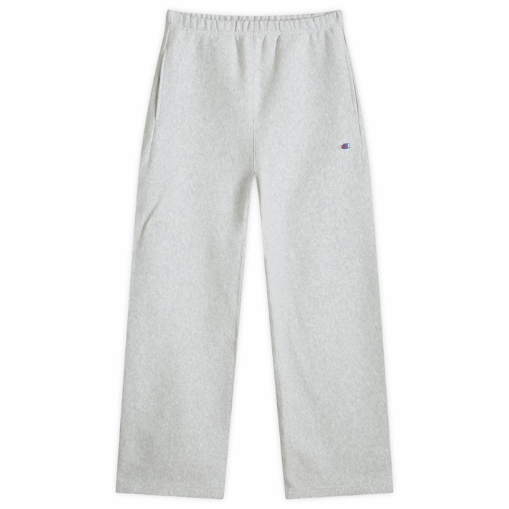 Photo: Champion Men's Classic Straight Hem Sweat Pants in Grey Marl