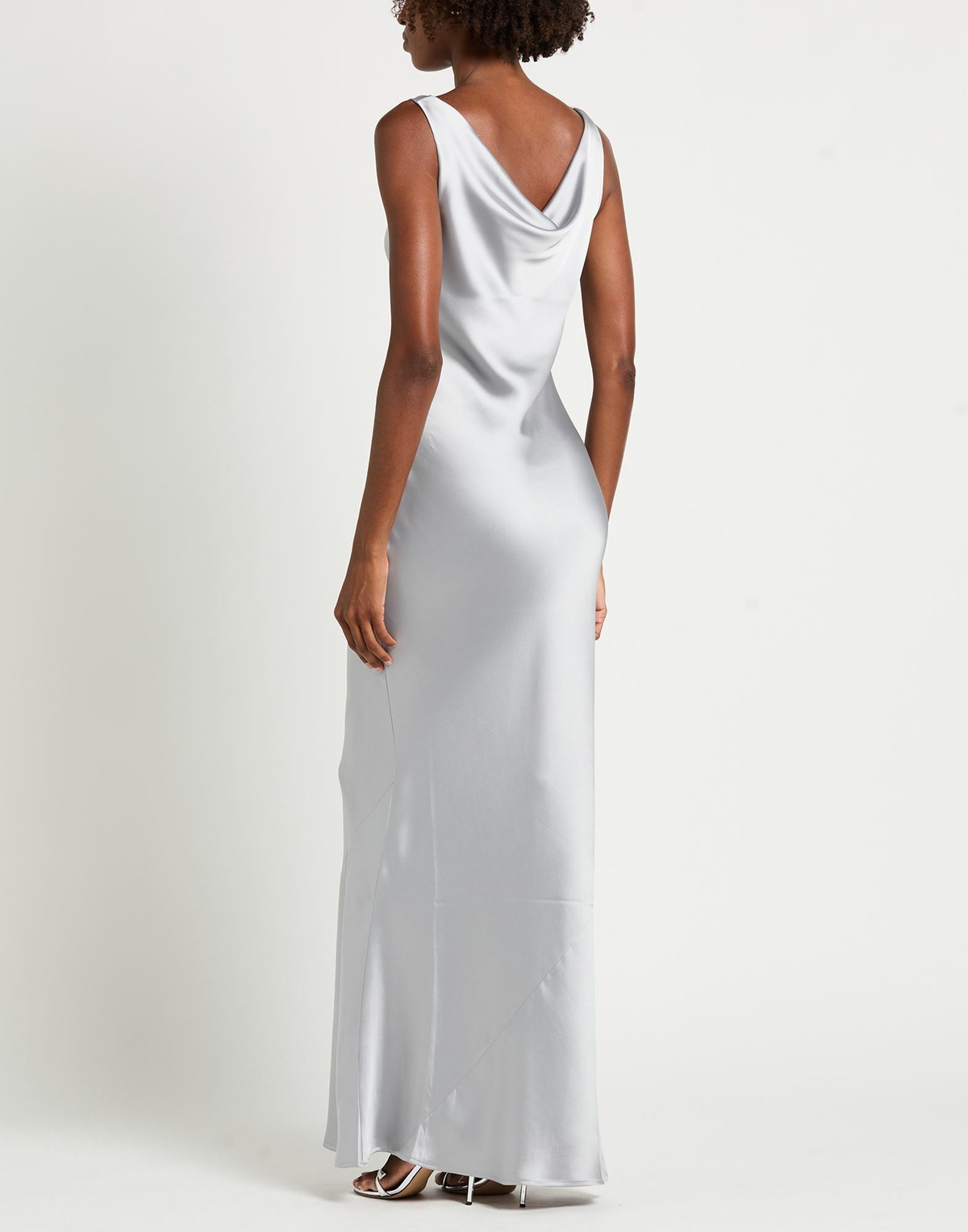 Norma Kamali Womens Maxi dress in Grey