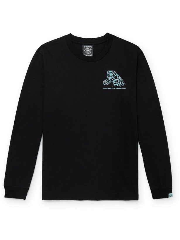 Photo: Billionaire Boys Club - Oversized Logo-Print Cotton-Jersey T-Shirt - Black